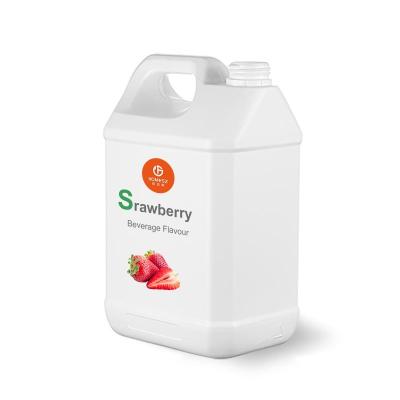 China Strawberry Flavor Beverage Use Liquid Fruit Flavour  For Drinks Additives for sale