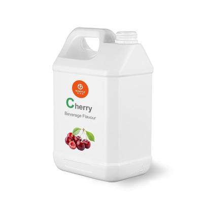 China Cherry smaak drank Vloeibare fruit smaak voor frisdranken Gummy zoet vers lekker Te koop