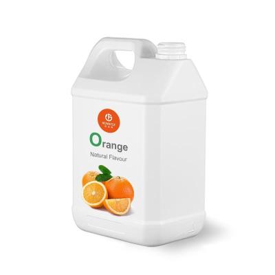 China Orange Flavor Liquid Natural Flavour In Cool Area for sale