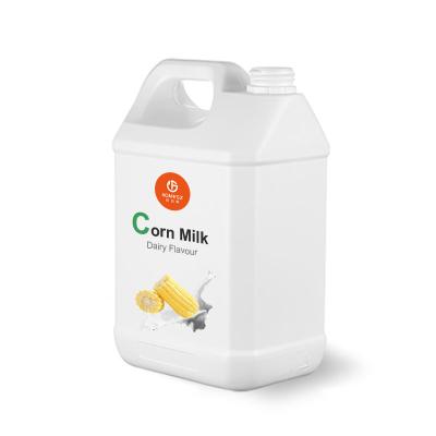 China Corn Milk Flavor Liquid Flavour Food Additive Dairy Flavor Water / Oil-Soluble zu verkaufen