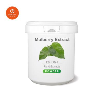 China Comext China Manufacturer Free Sample 1% 2% 5% 10% HPLC 1-Deoxynojirimycin Dnj Powder Polysaccharides Morus Alba White Mulberry Leaf Extract for Blood Sugar for sale