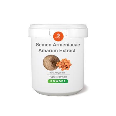 Chine 100% d'amygdaline naturelle pure 5% à 98% de vitamine Vb17 CAS 29883-15-6 Extrait d'huile d'amande amère à vendre