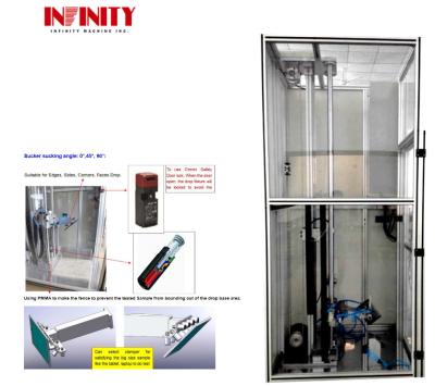 中国 携帯電話の低下のテスター、電話落下試験機械、Smartphoneの携帯電話の信頼性の落下試験装置 販売のため
