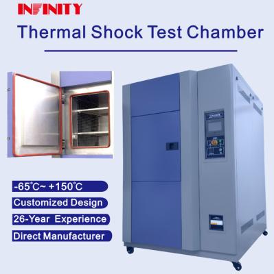 China Adjustable Height Specimen Holder Climate Thermal Shock Test Chamber IE31A1408L With Safety Protection Device for sale