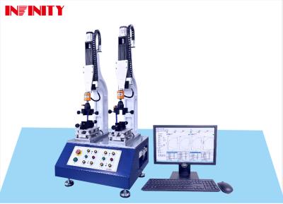 中国 0.5KN Dual Station Insertion And Extraction Force Testing Machine For Plug And Pull Force Testing Equipment 販売のため