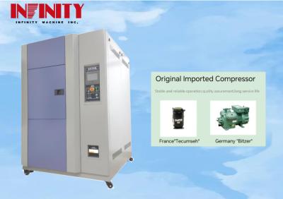 Chine Variations de température Chambre d'essai d'impact à chaud et à froid avec compresseur Bitzer semi-compact à vendre