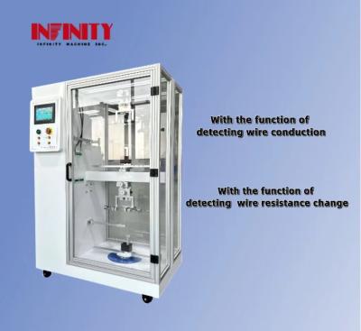 중국 시험 속도 60-360°/s 와이어 45° 코너 당기 시험 기계 와이어 전도 기능 판매용