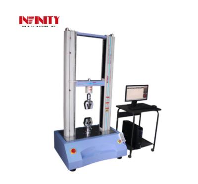 China 10KN Servo Control Electronic Universal Testing Machine For Lab Metal / Steel Wire Test for sale