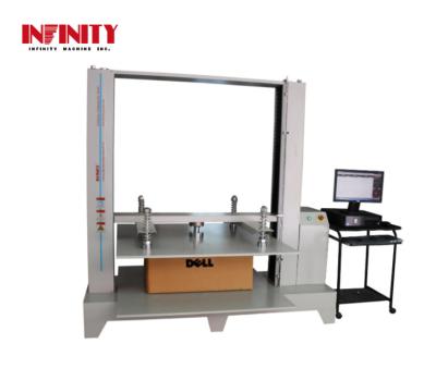 China Package Compression Strength Test Machine Suitable for Compression Stacking Test for sale