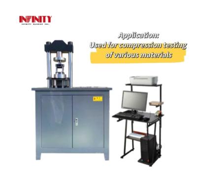 China 300KN Servo Compression Testing Machine for Concrete Compressive Strength Test for sale