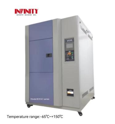 China Programmable Cold And Hot Shock Chamber For Cold And Hot Impact Test for sale