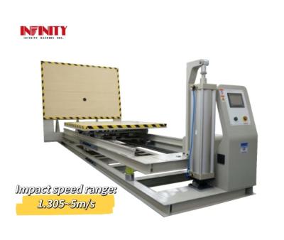 China GB/T4857.11 Horizontal Impact Test Product Packaging Inclined Impact Testing Machine for sale