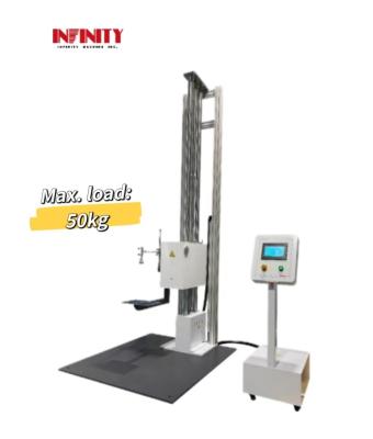 China Touchscreen Carton Drop Test Machine Voor Carton Drop Test Load 50kg Te koop