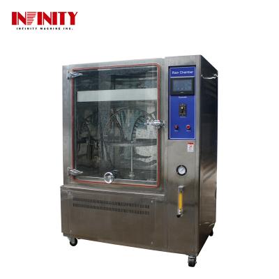 China Stainless Steel IPX3 IPX4 Rain Test Chamber For Laboratory 600mm～1200mm ￠0.4mm AC220V 50Hz 5A for sale