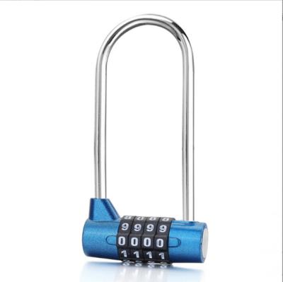 China High quality zinc alloy door dial combination padlock in stock for sale