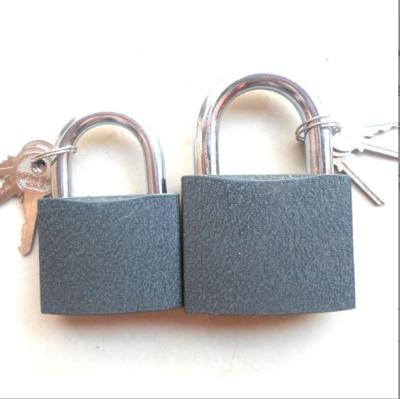 China Gray Lightweight Safety Lockout Equipment Iron Medium And Heavy Duty Padlocks With Box Package for sale