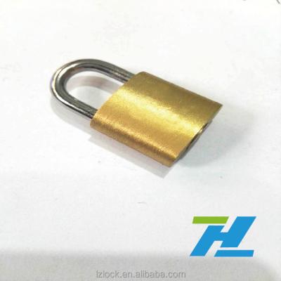 China 20mm mini cylindrical brass padlock for luggage, bag, office and so on for sale