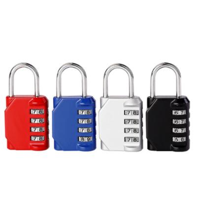 China Zinc Alloy Luggage TSA 3-4 Combination Padlock Stainless Opp Bag Package for sale