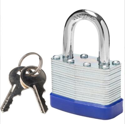 China High Quality Laminated Iron Padlock Single Blister Pack for sale