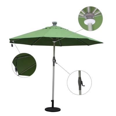 China Contemporary outdoor central pillar umbrella umbrellaa waterproof material furniture 3*3m for sale