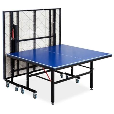 China Environment Friendly Foldable Outdoor Table Tennis Tables 25mm Indoor Ping Pong Tables for sale