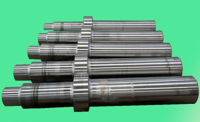 China ISO 9001 2008 precisiones que trabajan a máquina Rod espiral de acero forjado, prueba de acero templado del eje UT en venta