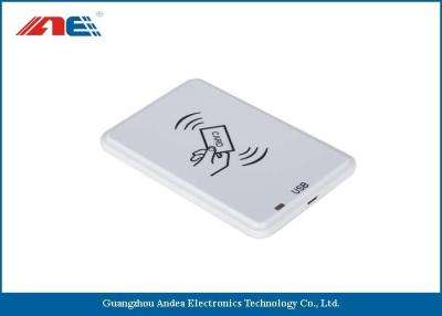 China Weißer Leser HF USB RFID für passive RFID-Umbau-Stützantikollisionsalgorithmus zu verkaufen