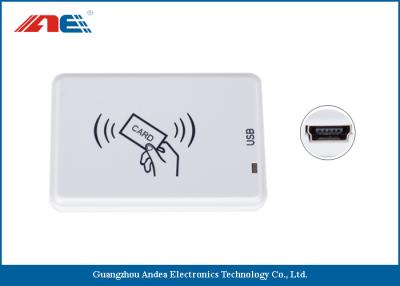 China ISO18000 - 3 Mode 3 RFID USB Reader Writer For RFID Tagging System Micro Power 200mW DC5V for sale