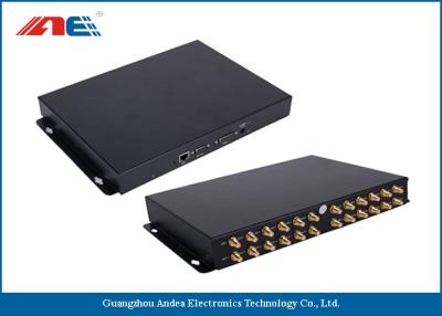 China 24 kanalenrfid Lezer Over lange afstand, de Lezer van de Lange afstandrfid Kaart Metal Plate Housing Te koop