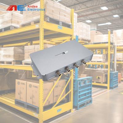 China Lector fijo UHF RFID inteligente de largo alcance Impinj 4 puertos para gestión de almacén en venta