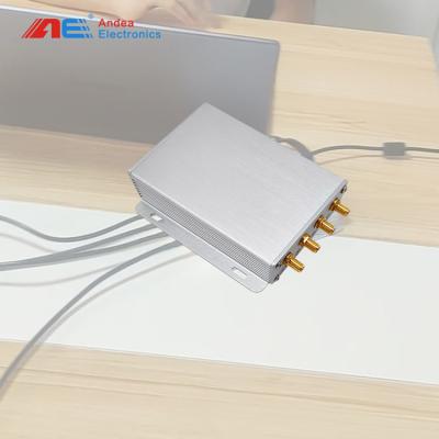 China 0-1.6m Reichweite Vier-Port-Antennen-Schnittstelle UHF RFID Langstreckenleser mit kostenlosem SDK UHF RFID Leser zu verkaufen