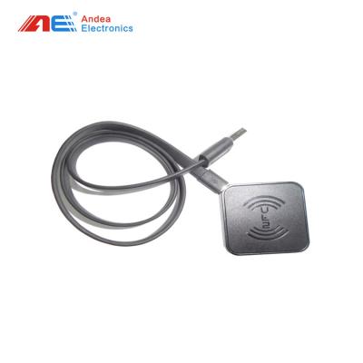 China Lector NFC para PC Alta frecuencia 13.56MHz Lector RFID de micro-potencia multi-protocolo en venta