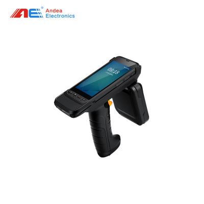 China RFID UHF Reader Schrijver Wifi 4g 860-960 Mhz Long Range RFID Reader Inventory Multi Tag RFID Handheld Android Device Te koop