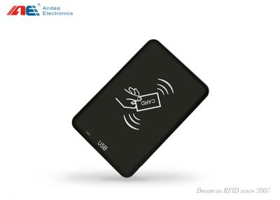 中国 ICODE SLIX チップ 13.56MHz デスクトップ RFID リーダー ライター USB インターフェース プラグ / プレイ 販売のため