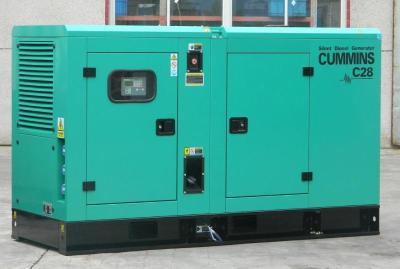 China Grupo de gerador diesel de 3 Polos CUMMINS, grupo de gerador 25KVA/20KW diesel silencioso para a casa à venda