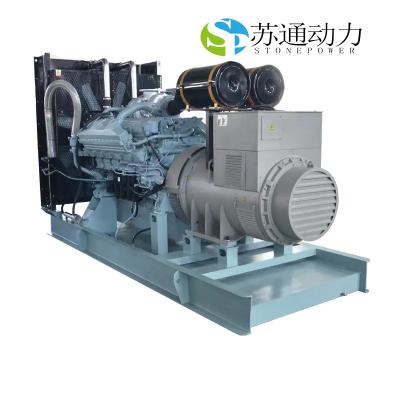 China Robusto generador de energía diésel MITSUBISHI con alternador LVI 634B de aspiración turboalimentado en venta