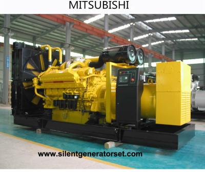 China Generador diesel de MITSUBISHI del ciclo de 4 movimientos con la estructura de levantamiento fuerte 600KW/750KVA en venta