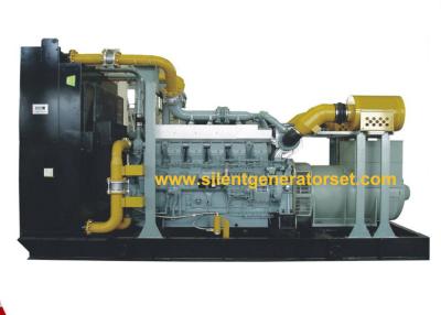 China 1500RPM 50HZ MITSUBISHI Diesel Generator Set , 800KW / 1000KVA  OPEN TYPE S12H-PTA PRIME POWER for sale