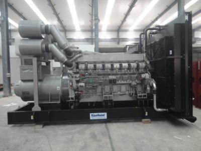 China Open Type MITSUBISHI Diesel Generator Set , 16 Cyliner MITSUBISH Portable Generator for sale