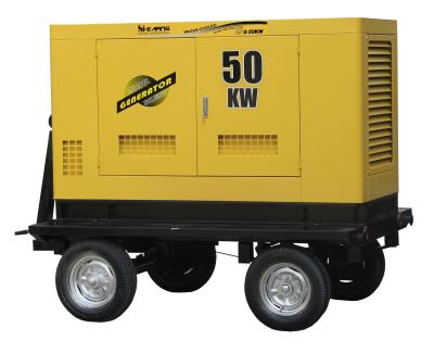 China Gerador diesel bonde do começo 50KVA 40KW da C.C. 24V com baixa proteção da pressão do óleo à venda