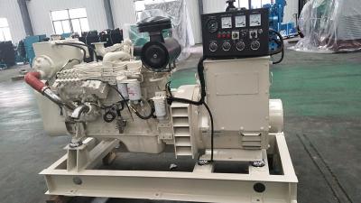 China Three Phase Marine Diesel Generator Set 80KW 100KVA 60Hz 24VDC Starting Motor for sale