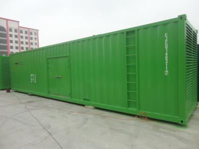 China Wasserkühlungs-Behälter Diesel-spezielle Tropfen-Geräusche Genset 1200KW 1500KVA, die Material zum Schweigen bringen zu verkaufen