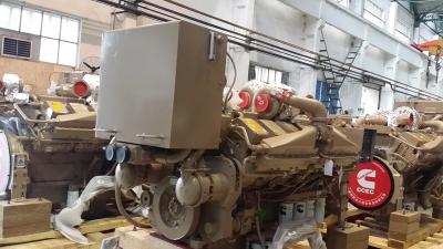 China Marine Propulsion Engine CUMMINS Diesel Generator Set 746KW / 1000HP For Tug Boat for sale