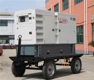 China Anhänger der Wasserkühlungs-CUMMINS brachte Dieselgenerator 50HZ/1500rpm an zu verkaufen