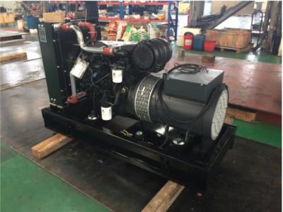 China 50Hz 3PH Open Diesel Generator 24kw 30kva Anti Vibration Mounted for sale