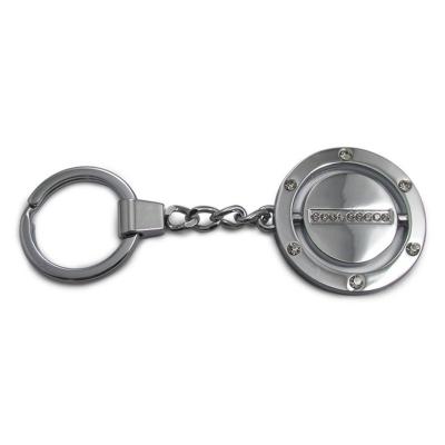 China Factory Wholesale Production Metal EDC Rainbow Chrome Plating Key Chain Metal Selling Design Best for sale