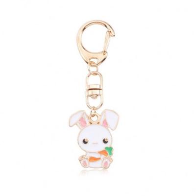 China Wholesale Cute Metal Plating Custom Manufacturers Bulk Enamel Hard Metal Key Chain for sale