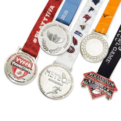 China Custom Europe Running Sports Men Women Runner 18K 10K Finisher Marathon Plating 5K Medal for sale