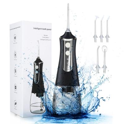 China High Quality Portable Electric Water Flosser 350ml Car 22 Teeth Cordless Oral Irrigator Cleaner for Oral for sale