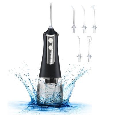 China Home Car Travel Use 3 Modes Working Dental Spa Oral Irrigator With Detachable 350ml Water Tank for sale